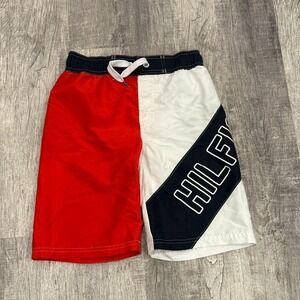 Tommy Hilfiger Medium‎ 12/14 Swim Trunks Very Good Condition!